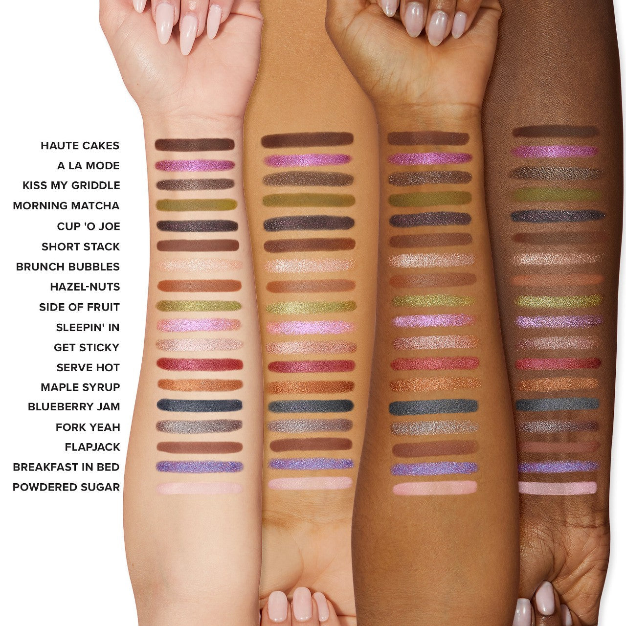 Paleta Mapple Syrup Pancakes Too Faced