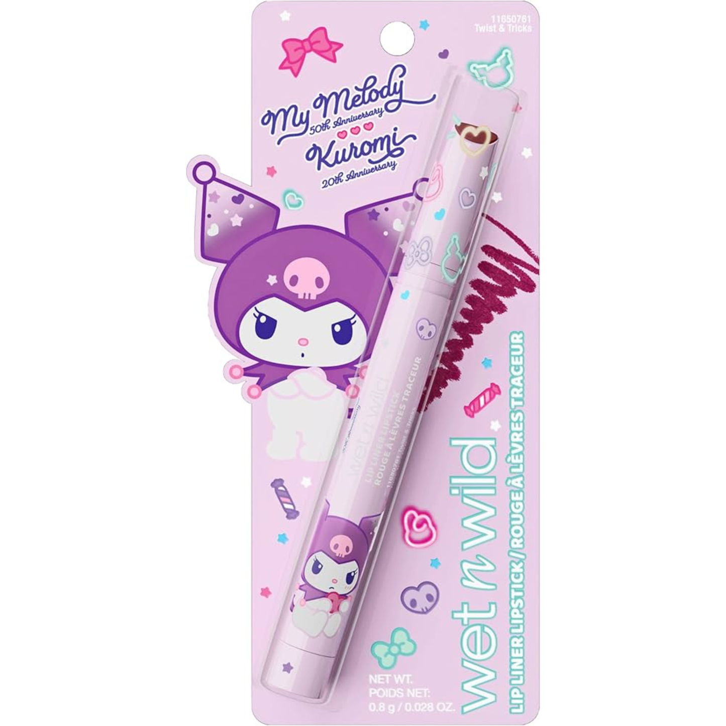 PREVENTA Delineador De Labios Kuromi Wet N Wild