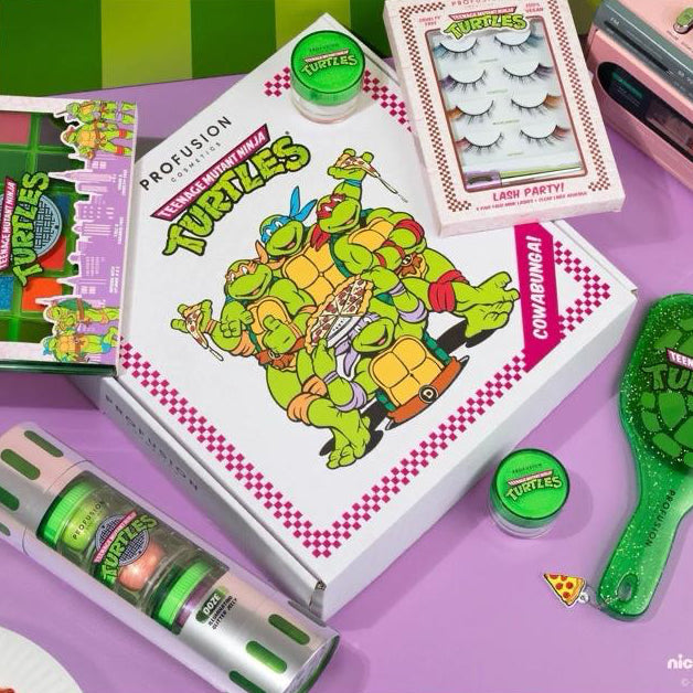Caja PR Tortugas Ninja Profusion Cosmetics