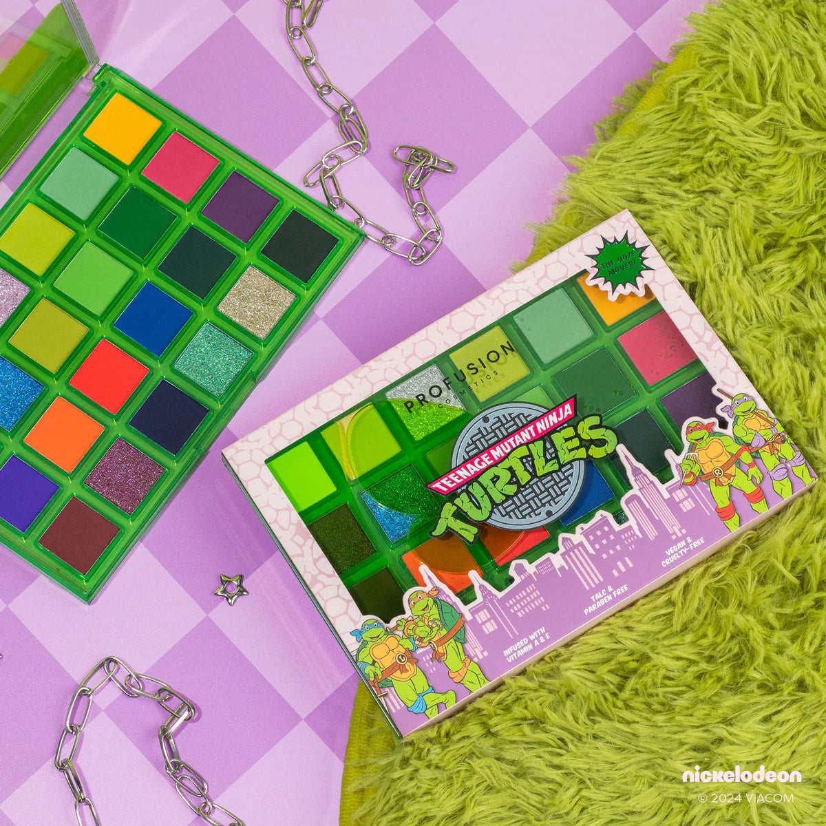 Paleta Tortugas Ninja Profusion Cosmetics