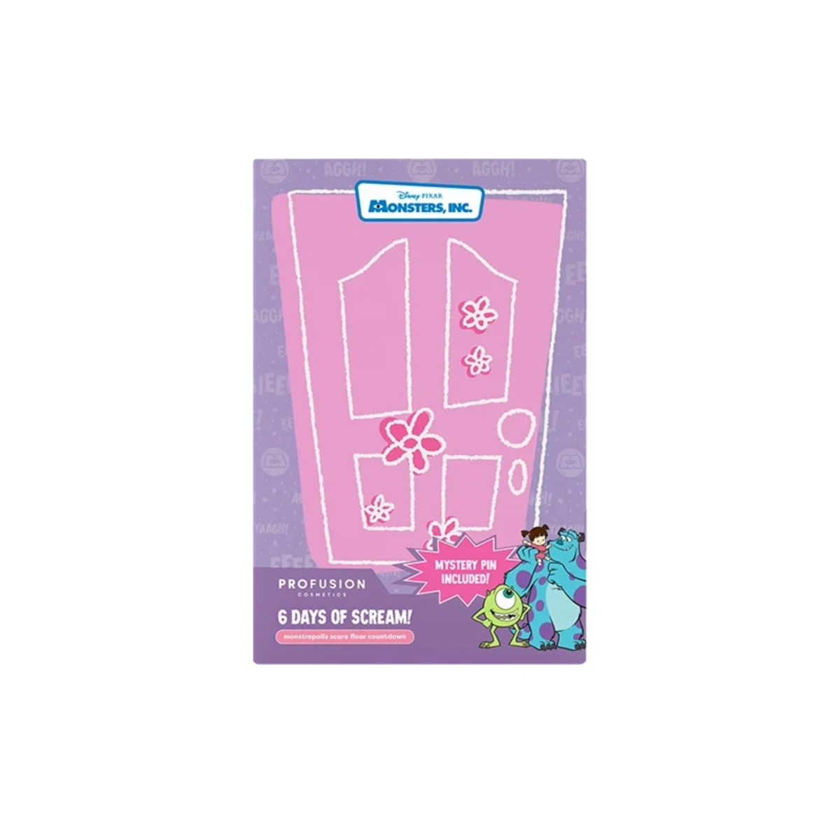 PREVENTA Calendario 7 Días Monsters Inc Profusion Cosmetics