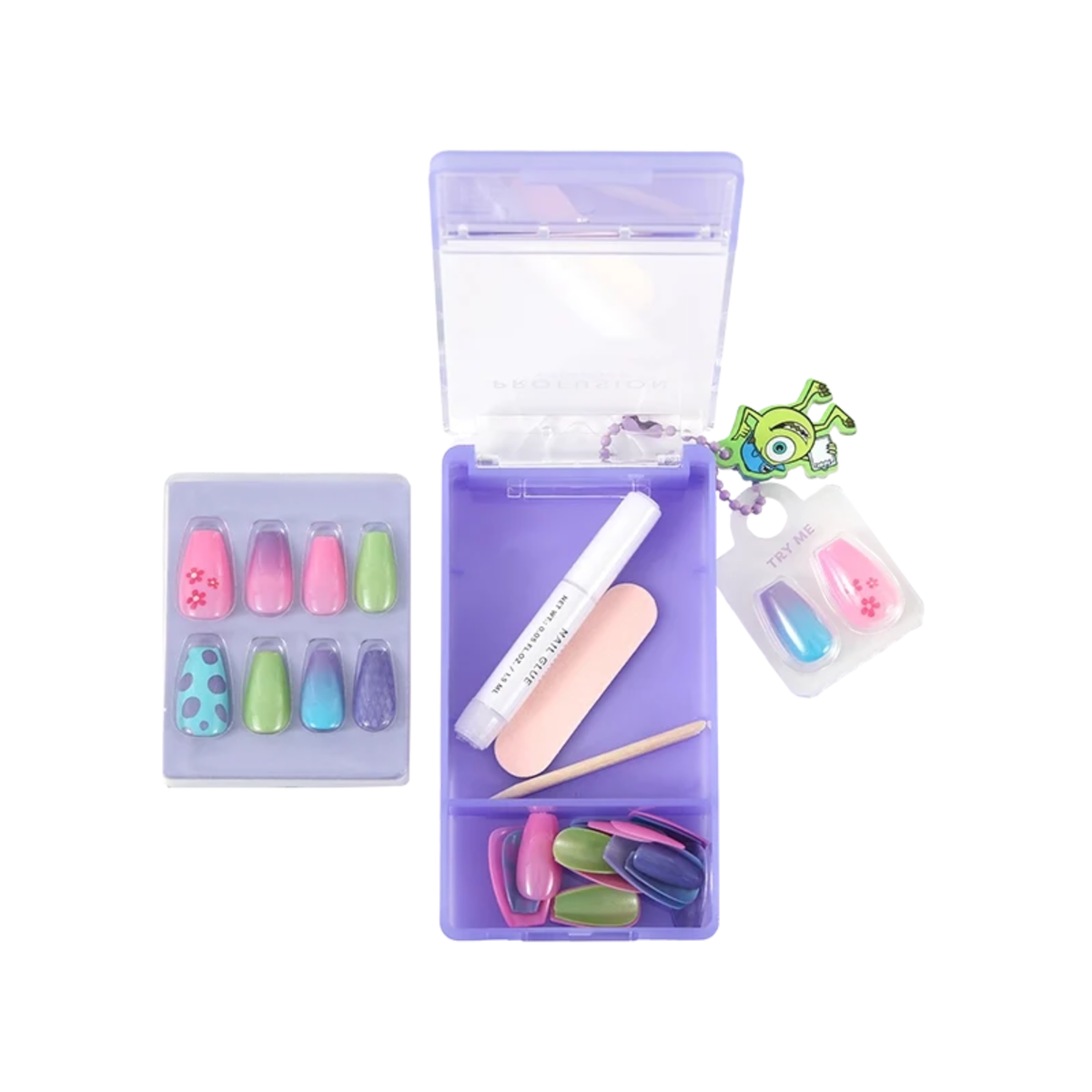PREVENTA Set De Uñas Monsters Inc Profusion Cosmetics