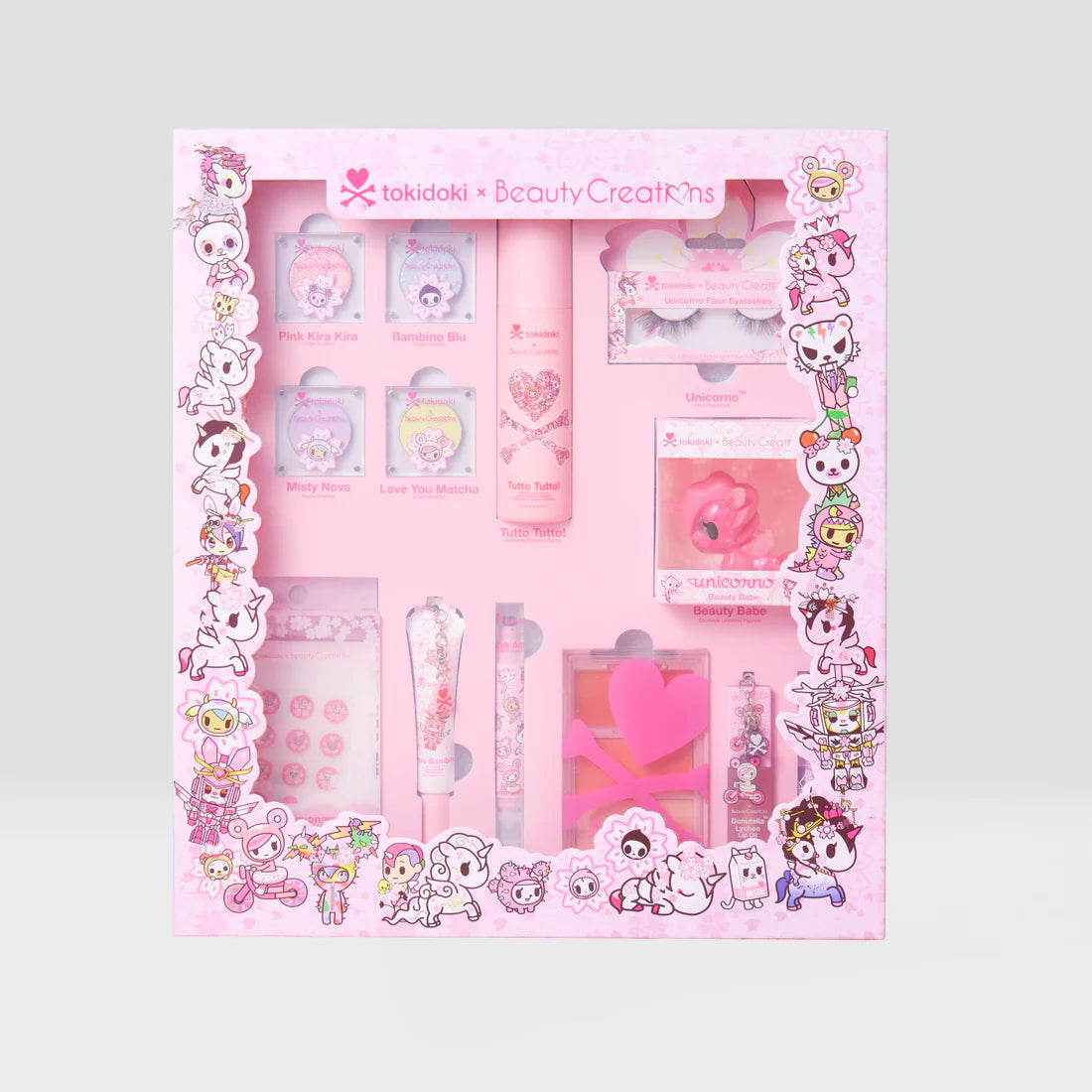 Caja PR Tokidoki Beauty Creations