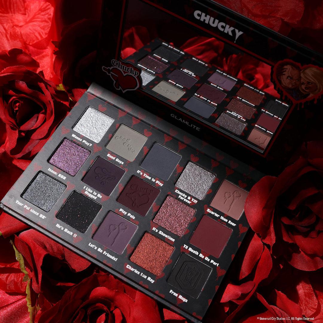 Paleta Chucky y Tiffany Glamlite