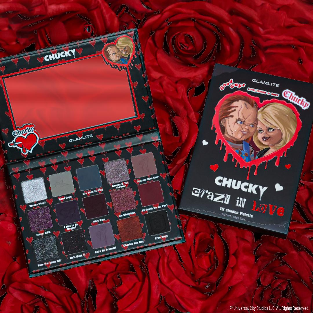 Paleta Chucky y Tiffany Glamlite