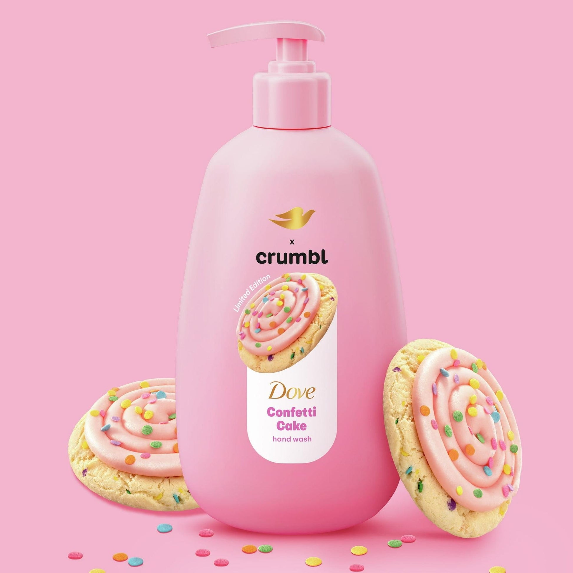 Jabon Liquido para Manos Dove x Crumbl