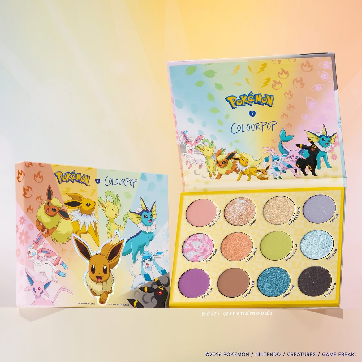 PREVENTA Paleta Eeveelution Colourpop