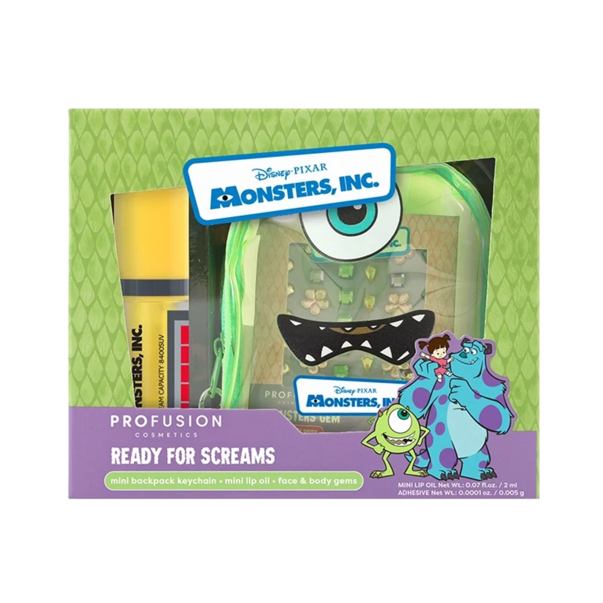 PREVENTA Mini Mochila Monsters Inc Profusion Cosmetics