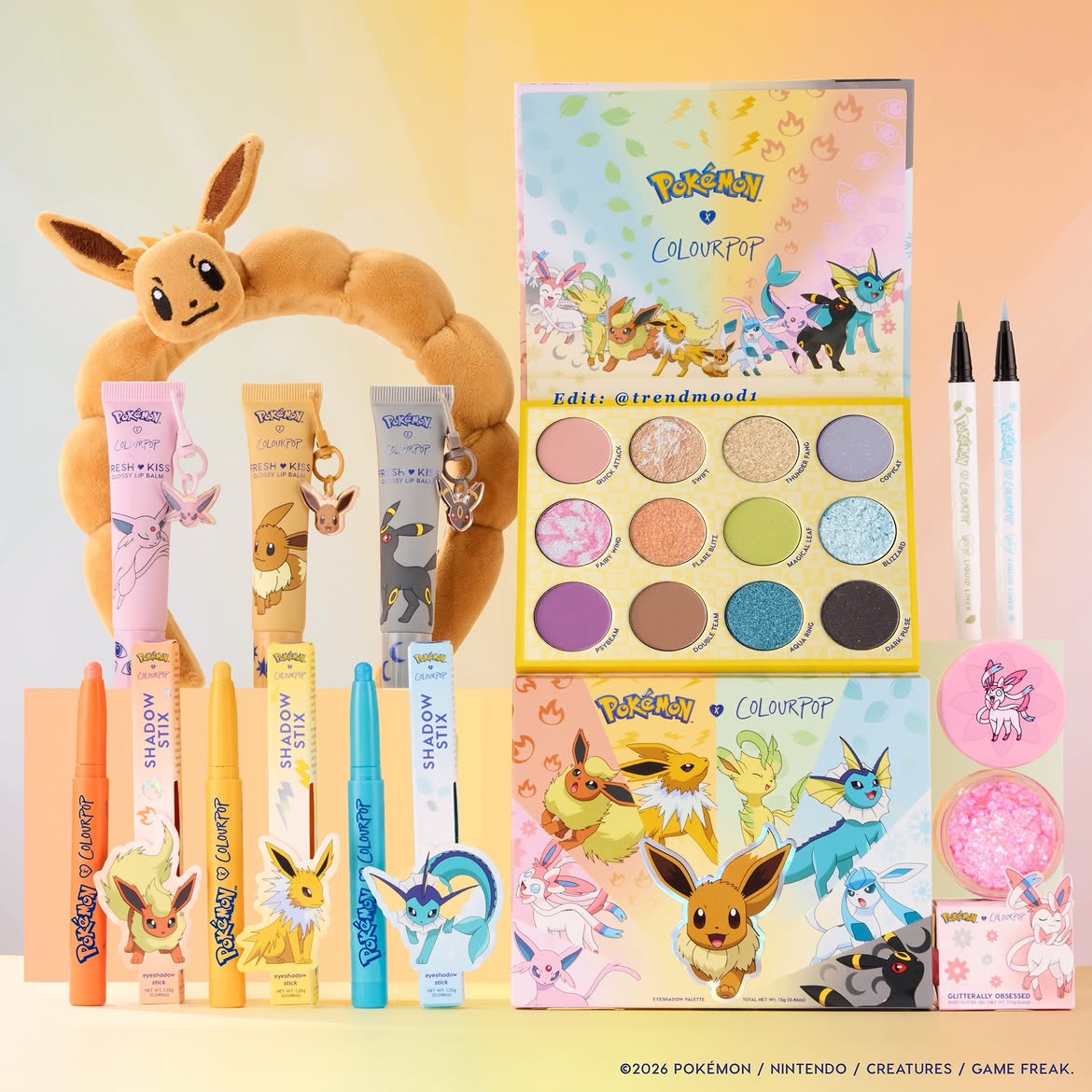 PREVENTA Colección Completa Eeveelution Colourpop