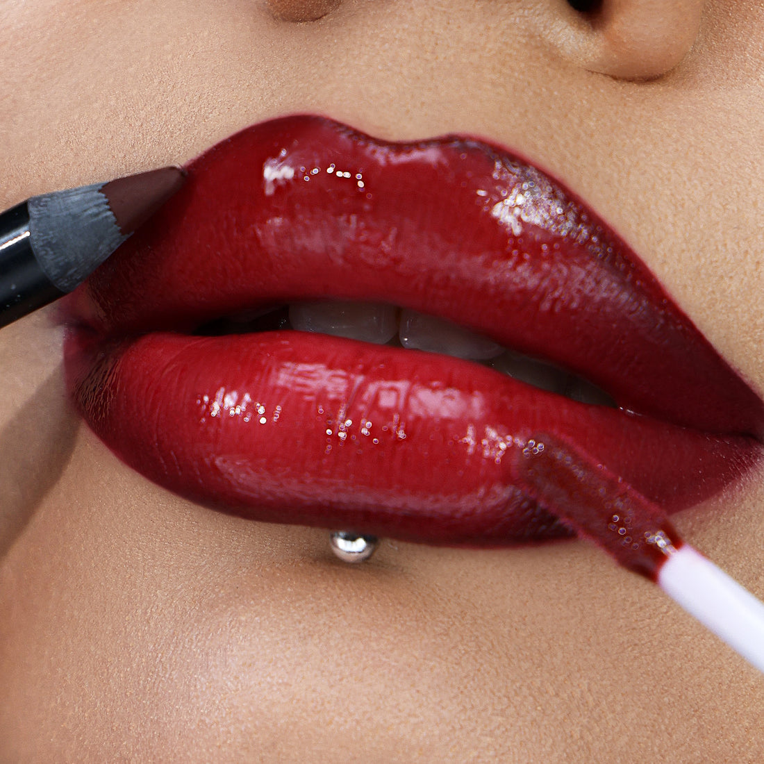 Kit De Labios Blood Ghostface Glamlite