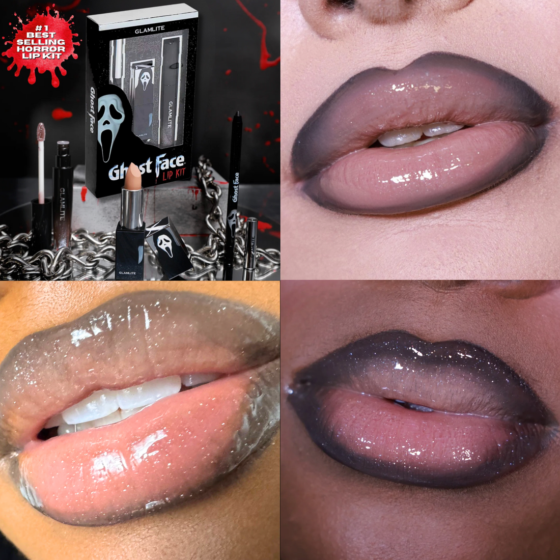 Kit De Labios Nude Ghostface Glamlite