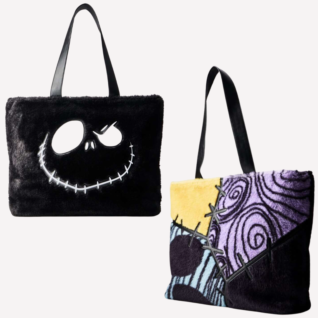 Tote Bag El Extraño Mundo De Jack B&BW
