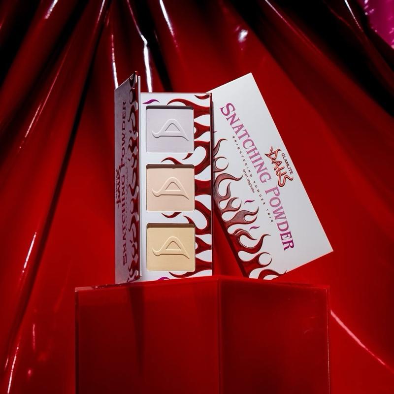 Paleta de polvos fijadores Daus Mendoza Glamlite