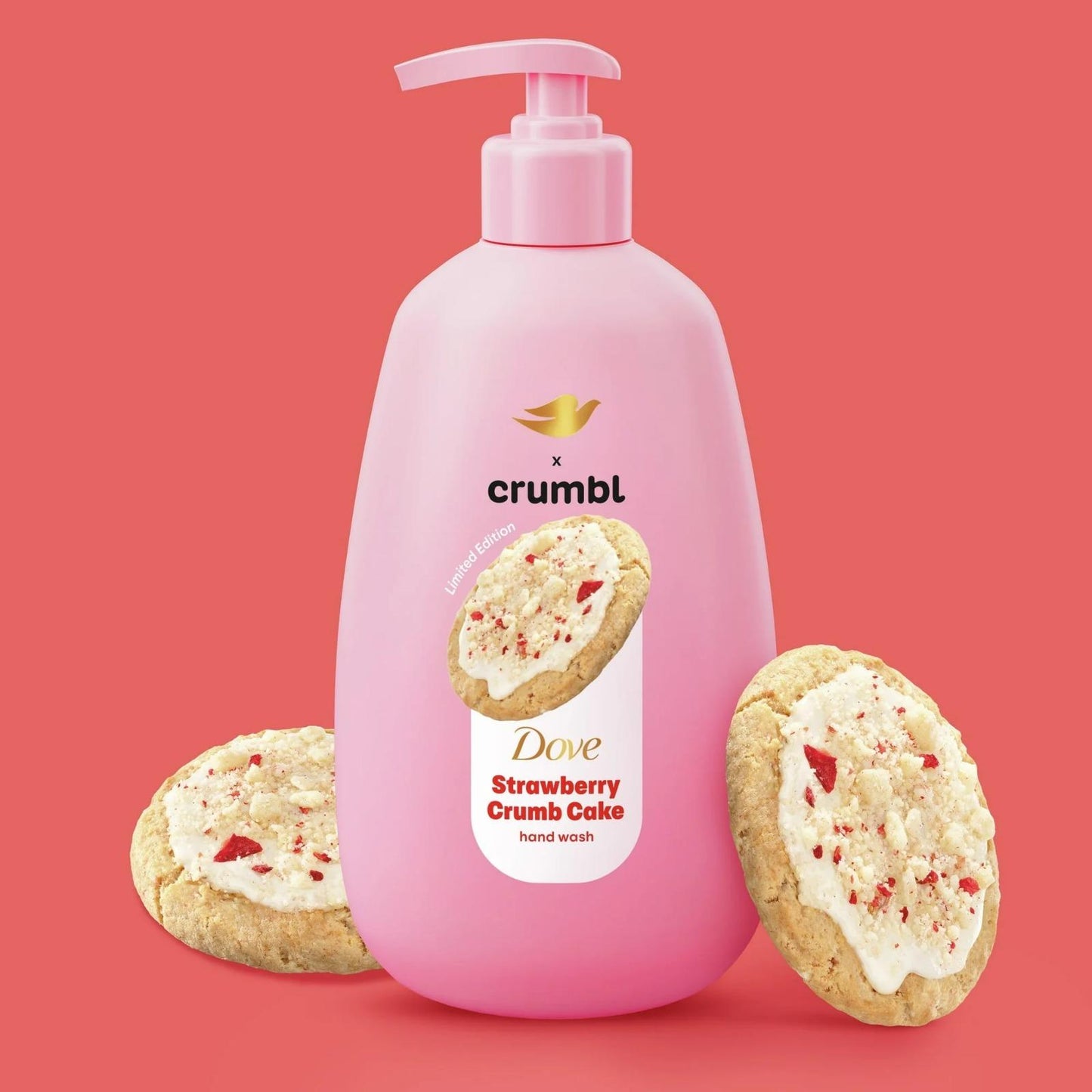 Jabon Liquido para Manos Dove x Crumbl