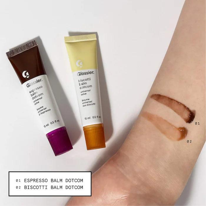 Bálsamos Labiales Biscotti y Espresso Glossier