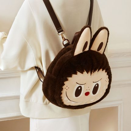 Mochila Big Head Labubu Original Popmart