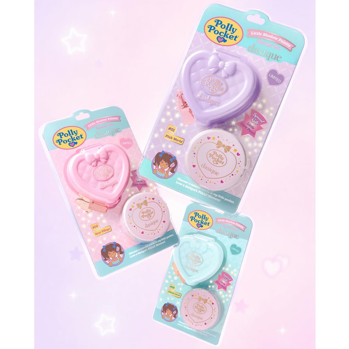 Paleta de Sombras Polly Pocket Dasique